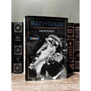 Rules of Civility By Amor Towles Hardcover Book